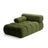 Bellis Modulares Sofa Einzelmodul Chaise Longue Links 155x94 cm mit Boucle-Polsterung (Rolf14) in Grün – Bild 2
