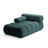 Bellis Modulares Sofa Einzelmodul Chaise Longue Links 155x94 cm mit Boucle-Polsterung (Rolf17) in Petrol – Bild 2