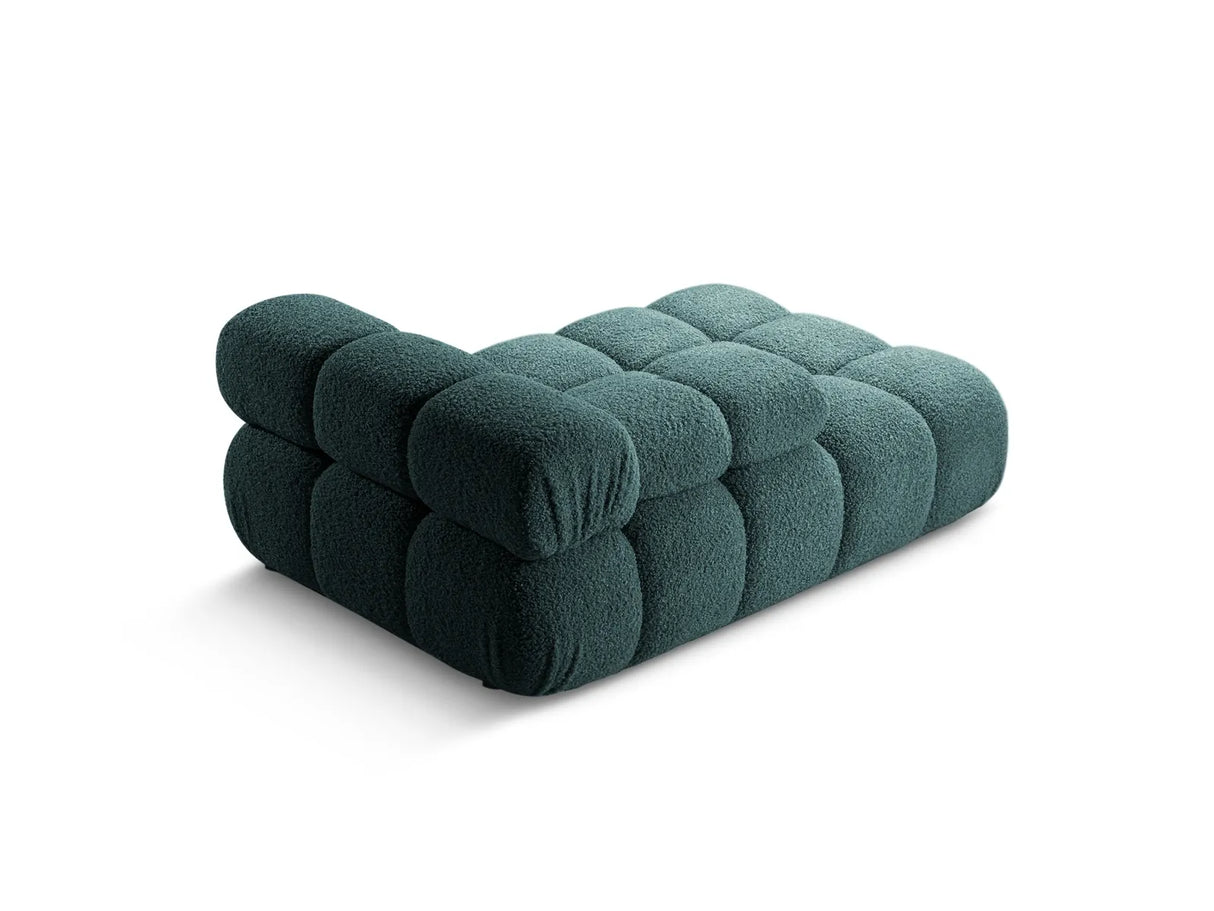 Bellis Modulares Sofa Einzelmodul Chaise Longue Links 155x94 cm mit Boucle-Polsterung (Rolf17) in Petrol – Bild 4