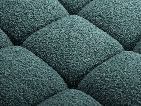 Bellis Modulares Sofa Einzelmodul Chaise Longue Links 155x94 cm mit Boucle-Polsterung (Rolf17) in Petrol – Bild 7