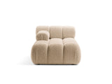 Bellis Modulares Sofa Einzelmodul Chaise Longue Links 155x94 cm mit Boucle-Polsterung (Rolf2) in Sand – Bild 1