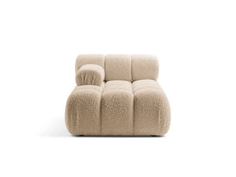 Bellis Modulares Sofa Einzelmodul Chaise Longue Links 155x94 cm mit Boucle-Polsterung (Rolf2) in Sand – Bild 1