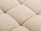 Bellis Modulares Sofa Einzelmodul Chaise Longue Links 155x94 cm mit Boucle-Polsterung (Rolf2) in Sand – Bild 7