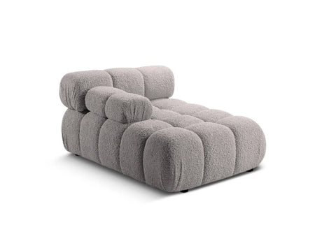 Bellis Modulares Sofa Einzelmodul Chaise Longue Links 155x94 cm mit Boucle-Polsterung (Rolf6) in Hellgrau – Bild 3