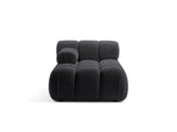 Bellis Modulares Sofa Einzelmodul Chaise Longue Links 155x94 cm mit Boucle-Polsterung (Rolf8) in Graphit – Bild 1