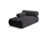 Bellis Modulares Sofa Einzelmodul Chaise Longue Links 155x94 cm mit Boucle-Polsterung (Rolf8) in Graphit – Bild 2