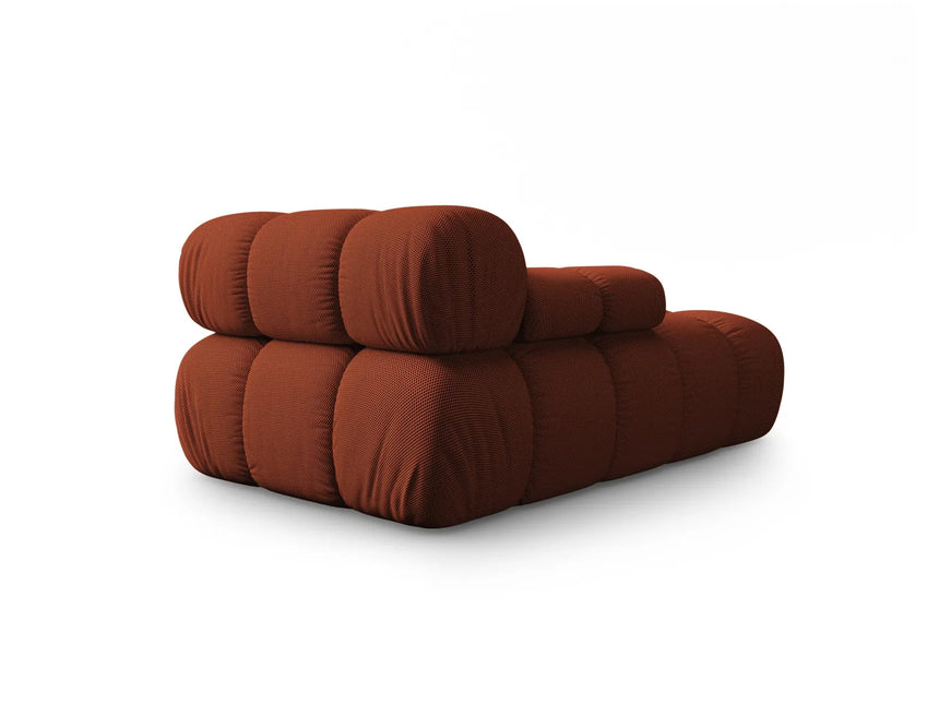 Bellis Modulares Sofa Einzelmodul Chaise Longue Links mit 3D-Stoff (Son44) in Ziegel, 155x94 cm – Bild 4