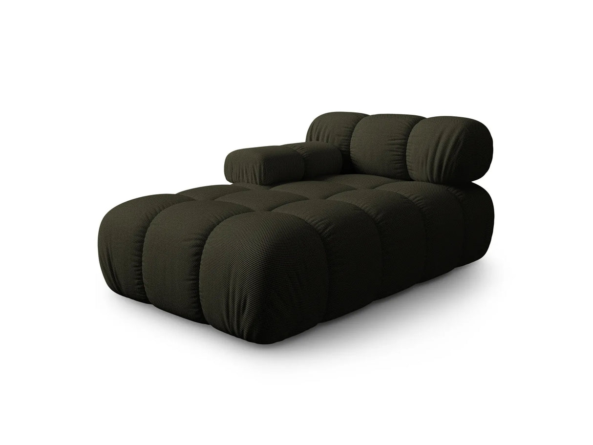 Bellis Modulares Sofa Einzelmodul Chaise Longue Links mit 3D-Stoff (Son77) in Amazon grün, 155x94 cm – Bild 1