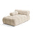 Bellis Modulares Sofa Einzelmodul Chaise Longue Links mit Boucle-Polsterung 155x94 cm – Bild 2