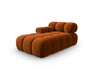 Bellis Modulares Sofa Einzelmodul Chaise Longue Links mit Samt-Stoff (Blu4215) in Terrakotta, 155x94 cm – Bild 2