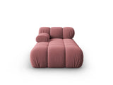 Bellis Modulares Sofa Einzelmodul Chaise Longue Links mit Samt-Stoff (Blu52) in Rosa, 155x94 cm – Bild 1