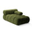 Bellis Modulares Sofa Einzelmodul Chaise Longue Rechts 155x94 cm mit Boucle-Polsterung (Rolf14) in Grün – Bild 2