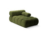 Bellis Modulares Sofa Einzelmodul Chaise Longue Rechts 155x94 cm mit Boucle-Polsterung (Rolf14) in Grün – Bild 2