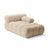 Bellis Modulares Sofa Einzelmodul Chaise Longue Rechts 155x94 cm mit Boucle-Polsterung (Rolf2) in Sand – Bild 2