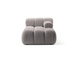 Bellis Modulares Sofa Einzelmodul Chaise Longue Rechts 155x94 cm mit Boucle-Polsterung (Rolf6) in Hellgrau – Bild 1