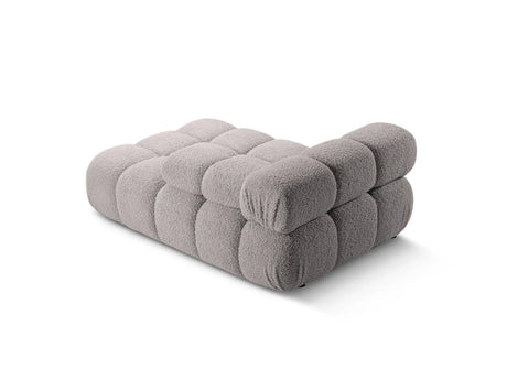 Bellis Modulares Sofa Einzelmodul Chaise Longue Rechts 155x94 cm mit Boucle-Polsterung (Rolf6) in Hellgrau – Bild 7