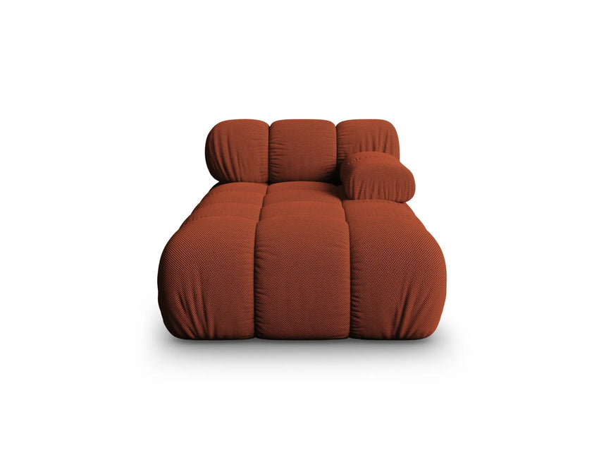Bellis Modulares Sofa Einzelmodul Chaise Longue Rechts mit 3D-Stoff (Son44) in Ziegel, 155x94 cm – Bild 6