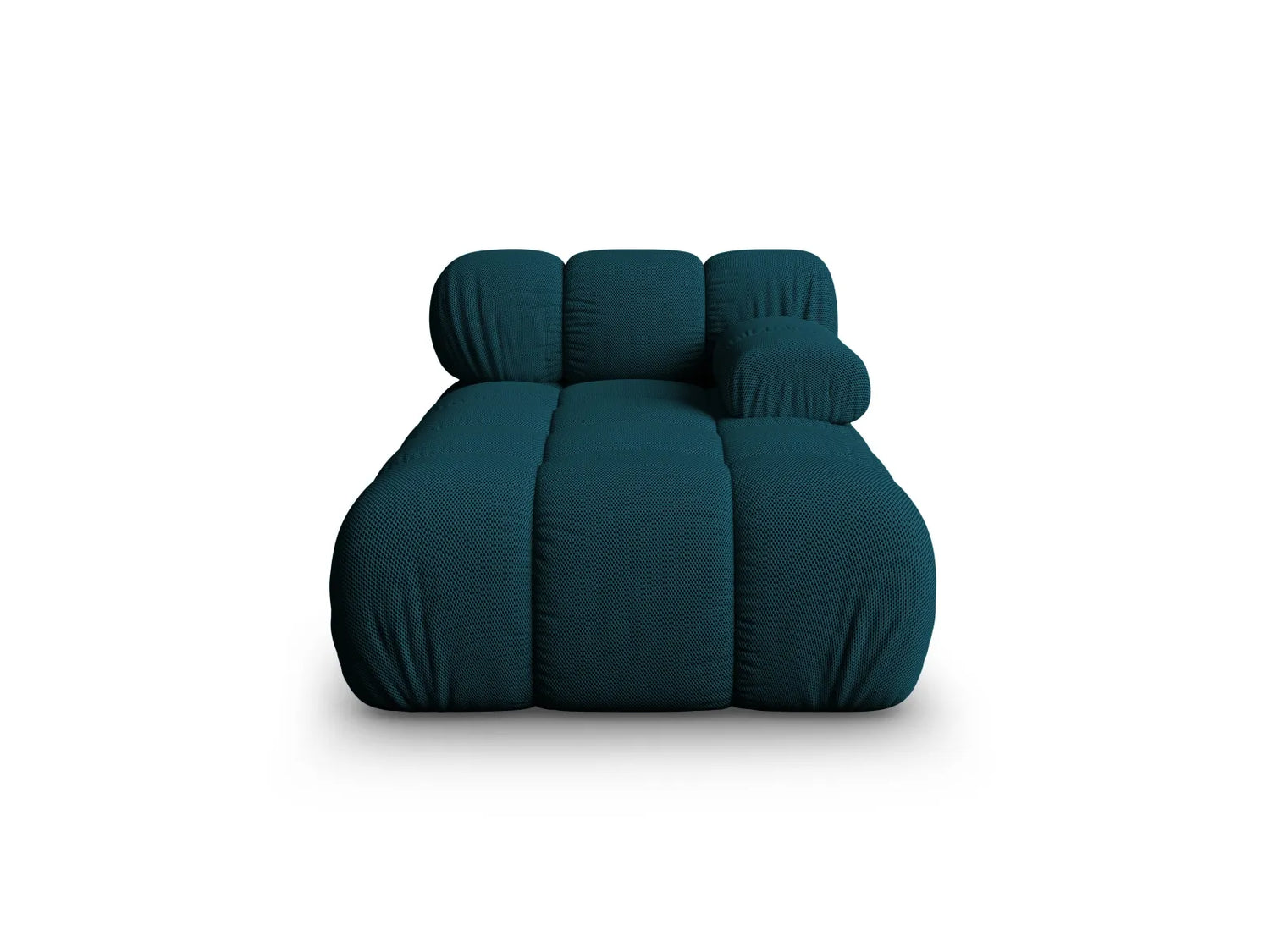 Bellis Modulares Sofa Einzelmodul Chaise Longue Rechts mit 3D-Stoff (Son87) in Marineblau, 155x94 cm – Bild 1