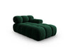 Bellis Modulares Sofa Einzelmodul Chaise Longue Rechts mit Samt-Stoff (Blu78) in Flaschengrün, 155x94 cm – Bild 2
