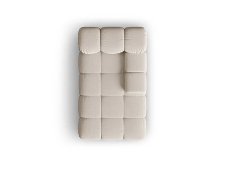 Bellis Modulares Sofa Einzelmodul Chaise Longue Rechts mit Samtbezug oder 3D-Stoff, 155x94 cm – Bild 3