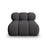 Bellis Modulares Sofa Einzelmodul in 3D-Stoff (Son15), Espresso, 94 cm – Bild 1