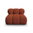 Bellis Modulares Sofa Einzelmodul in 3D-Stoff (Son44), Ziegel, 94 cm – Bild 6