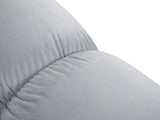 Bellis Modulares Sofa Einzelmodul in Samt-Stoff (Blu06), Light Blue, 94 cm – Bild 4