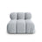 Bellis Modulares Sofa Einzelmodul in Samt-Stoff (Blu06), Light Blue, 94 cm – Bild 6