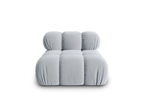 Bellis Modulares Sofa Einzelmodul in Samt-Stoff (Blu06), Light Blue, 94 cm – Bild 6