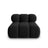 Bellis Modulares Sofa Einzelmodul in Samt-Stoff (Blu19), Schwarz, 94 cm – Bild 1