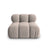 Bellis Modulares Sofa Einzelmodul in Samt-Stoff (Blu40), Cappuccino, 94 cm – Bild 8