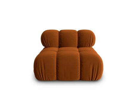 Bellis Modulares Sofa Einzelmodul in Samt-Stoff (Blu4215), Terrakotta, 94 cm – Bild 2