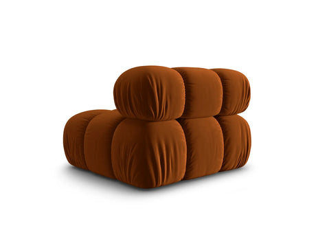 Bellis Modulares Sofa Einzelmodul in Samt-Stoff (Blu4215), Terrakotta, 94 cm – Bild 5