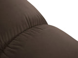 Bellis Modulares Sofa Einzelmodul in Samt-Stoff (Blu48), Dark Brown, 94 cm – Bild 5