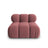 Bellis Modulares Sofa Einzelmodul in Samt-Stoff (Blu52), Pink, 94 cm – Bild 2