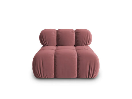 Bellis Modulares Sofa Einzelmodul in Samt-Stoff (Blu52), Pink, 94 cm – Bild 2