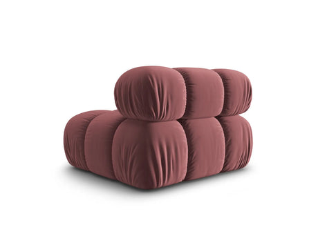 Bellis Modulares Sofa Einzelmodul in Samt-Stoff (Blu52), Pink, 94 cm – Bild 4