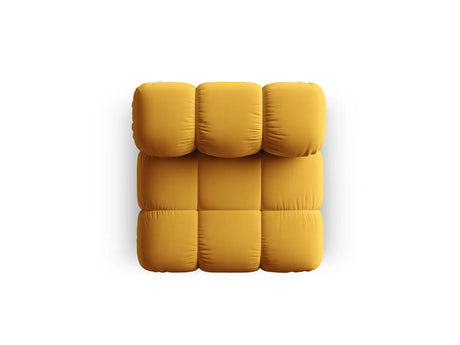 Bellis Modulares Sofa Einzelmodul in Samt-Stoff (Blu68), Gelb, 94 cm – Bild 3