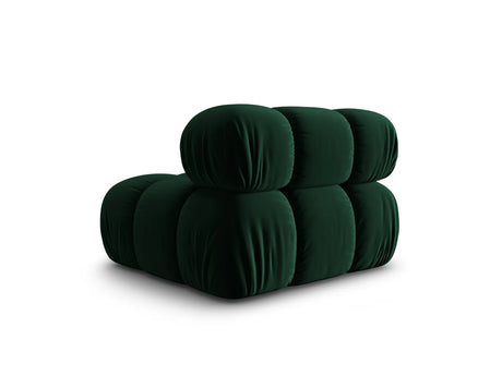 Bellis Modulares Sofa Einzelmodul in Samt-Stoff (Blu78), Flaschengrün, 94 cm – Bild 5