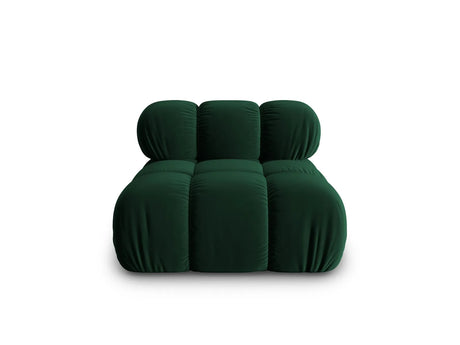 Bellis Modulares Sofa Einzelmodul in Samt-Stoff (Blu78), Flaschengrün, 94 cm – Bild 8