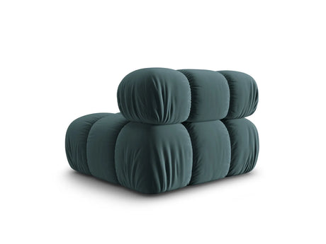Bellis Modulares Sofa Einzelmodul in Samt-Stoff (Blu85), Turquoise, 94 cm – Bild 5