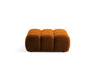 Bellis Modulares Sofa Einzelmodul Pouf 94cm aus Boucle-Stoff (Rolf10) in Ziegel – Bild 2