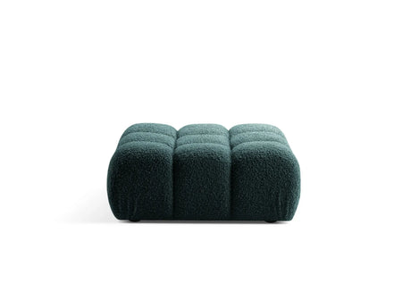 Bellis Modulares Sofa Einzelmodul Pouf 94cm aus Boucle-Stoff (Rolf17) in Petrol – Bild 3