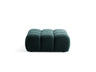 Bellis Modulares Sofa Einzelmodul Pouf 94cm aus Boucle-Stoff (Rolf17) in Petrol – Bild 3