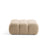 Bellis Modulares Sofa Einzelmodul Pouf 94cm aus Boucle-Stoff (Rolf2) in Sand – Bild 1