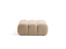 Bellis Modulares Sofa Einzelmodul Pouf 94cm aus Boucle-Stoff (Rolf2) in Sand – Bild 1