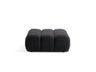 Bellis Modulares Sofa Einzelmodul Pouf 94cm aus Boucle-Stoff (Rolf8) in Graphit – Bild 1
