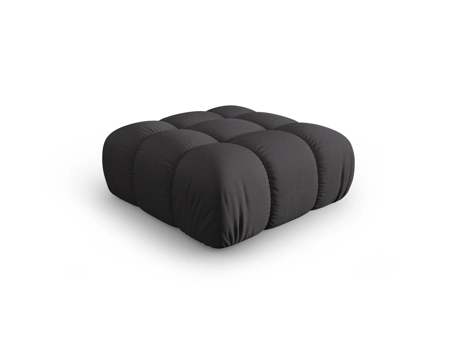 Bellis Modulares Sofa Einzelmodul Pouf mit 3D-Stoff (Son15) in Espresso, 94 cm – Bild 1