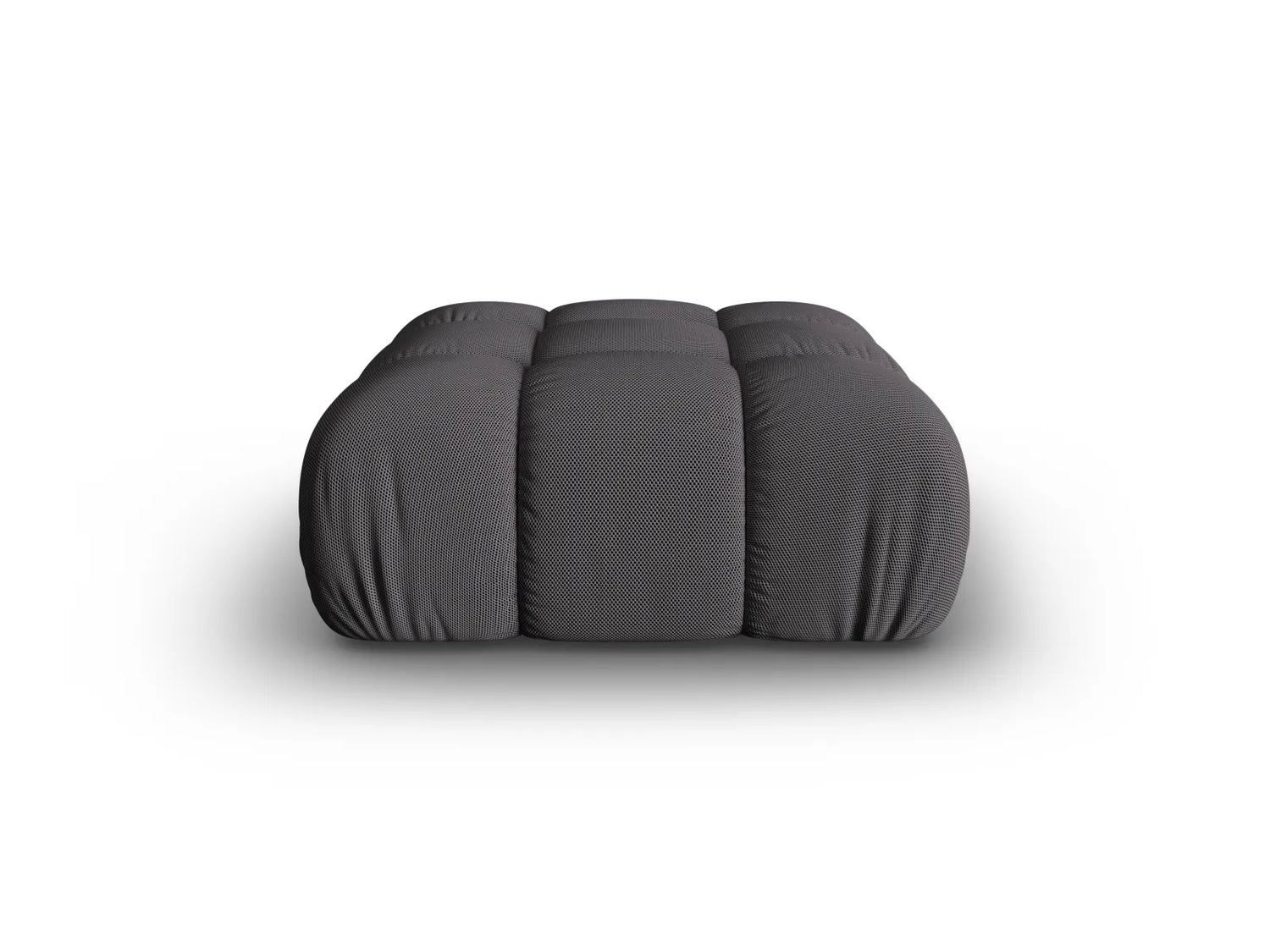 Bellis Modulares Sofa Einzelmodul Pouf mit 3D-Stoff (Son15) in Espresso, 94 cm – Bild 4