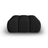 Bellis Modulares Sofa Einzelmodul Pouf mit 3D-Stoff (Son19) in Schwarz, 94 cm – Bild 1